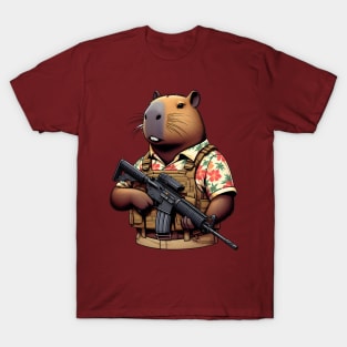 tactical capybara T-Shirt